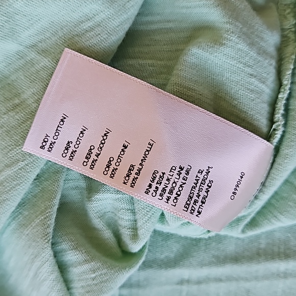 Free People We The Free Arden Tee Light Green XS - Picture 7 of 9